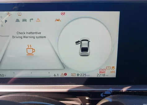 2025 Hyundai Ioniq 6 Se from USA, damaged, VIN KMHM24AA7SA116640